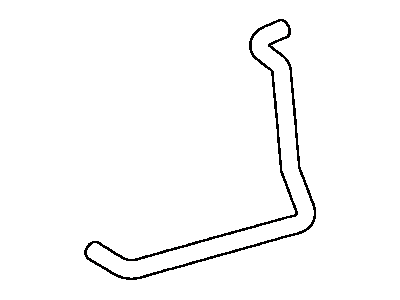Toyota 87245-08010 Hose,  Heater Water,  Outlet A