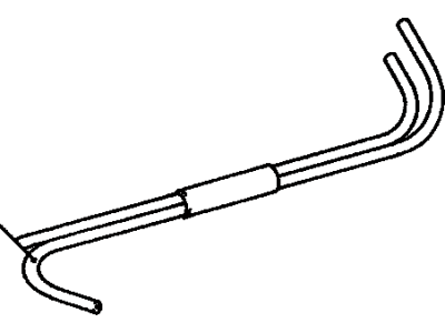 Toyota 17341-20040 Hose,  Air