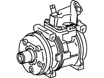 Toyota 88320-08030 Compressor Assy,  Cooler