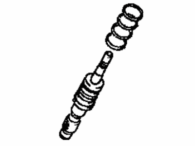 44201-08020 Toyota Valve Sub-Assembly, Power Steering Control Illustration 1 of 1