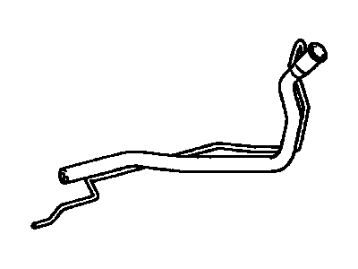 Toyota 77201-08010 Pipe Sub-Assy,  Fuel Tank Inlet