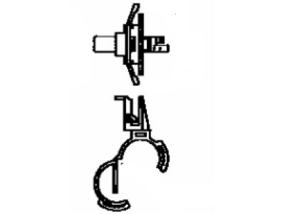 Toyota 82711-89156 Clamp, Wiring