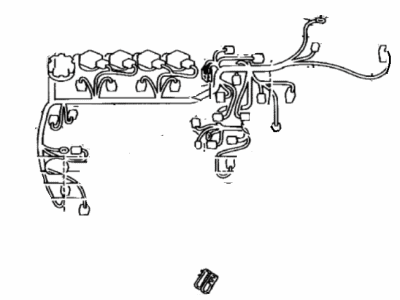 Toyota 82121-52310 Harness