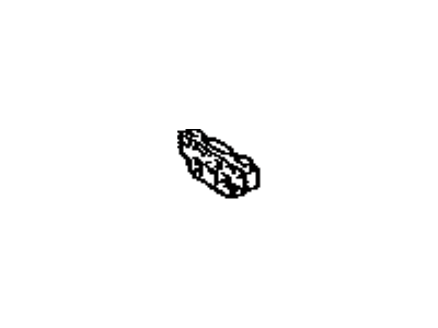 Toyota 52575-52070 Retainer, Rear Bumper Side, Passenger Side