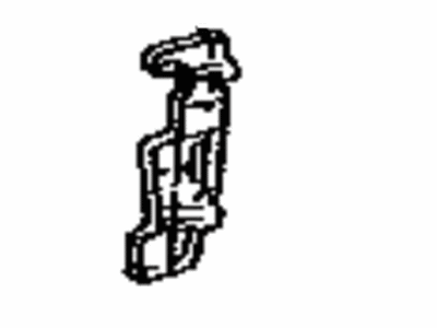 53286-52010 Toyota Seal, Radiator Side Air Illustration 1 of 1