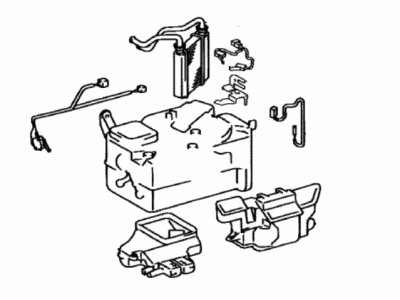 Toyota 87150-52070 Radiator Assembly, Heater
