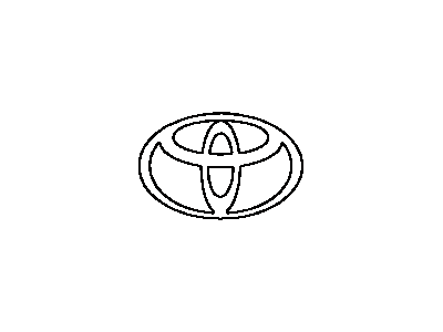 Toyota 90975-02010 Emblem,  Symbol