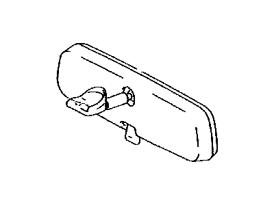 Scion 87810-52040 Mirror Assy,  Inner Rear View
