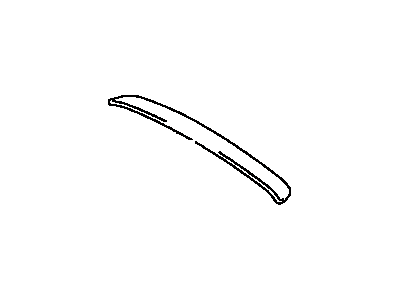 Toyota 76085-52040-C0 Spoiler Sub-Assy,  Rear