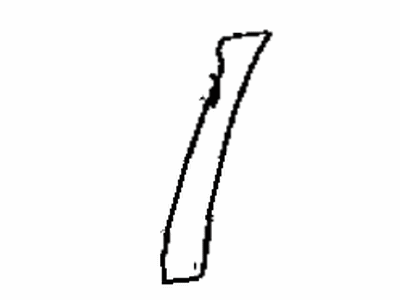 Toyota 75921-52020 Tape,  Black Out,  NO.1 RH