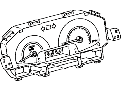 Toyota 83221-5C130 Instrument Cluster