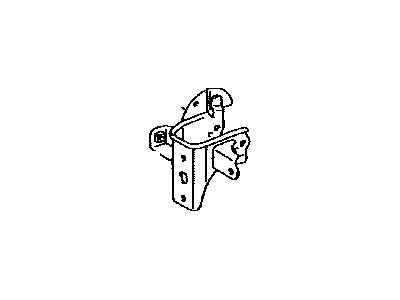Toyota 12321-21100 Bracket,  Engine Mounting,  Rear(For Transverse Engine)