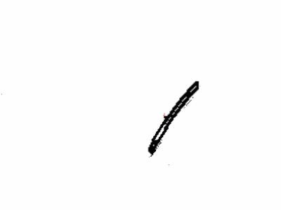 Toyota 61783-52010 Pad,  Rear Wheel Opening Extension,  NO.2