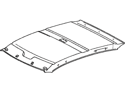 63310-52300-B1 Toyota Headlining Assembly, Roof Illustration 1 of 1