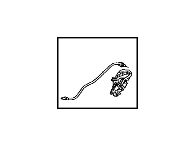 Toyota 69330-52030 Lock Assembly, Rear Door, Passenger Side