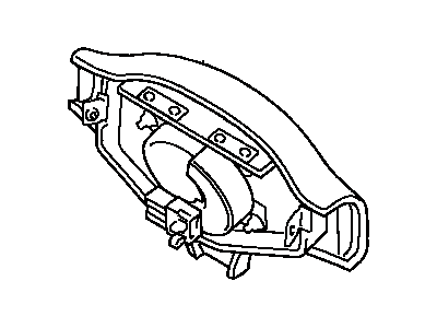Toyota 45130-52180-E0 Button Assy,  Horn
