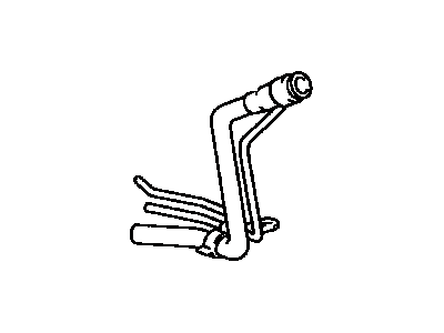 Toyota 77201-52140 Pipe Sub-Assembly, Fuel Tank Inlet