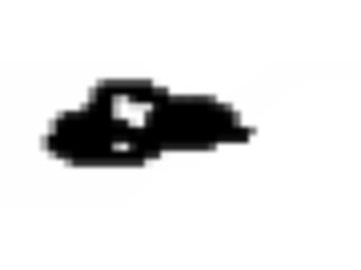 Toyota 66318-90A00 Rope Hook Retainer
