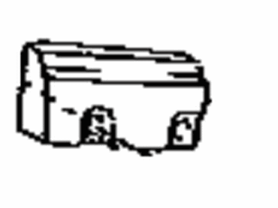 Toyota 67923-02010 Cushion,  Front Door Stiffener,  NO.1