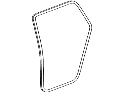 Toyota 62333-02051-E0 Trim,  Rear Door Opening,  RH