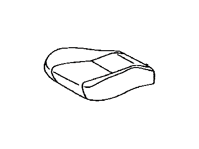 Toyota 71071-0Z030-E0 Cover, Front Seat Cushion, Passenger Side(For Separate Type)