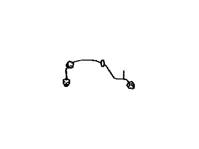 Toyota 47314-02240 Tube,  Front Brake,  NO.4