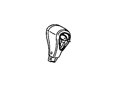 Toyota 33504-02020-B4 Knob Sub-Assy,  Shift Lever