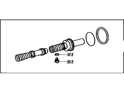 Toyota Corolla Master Cylinder Repair Kit - 04493-02060