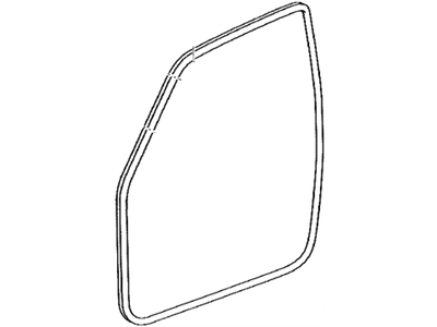 Toyota 62313-01030-B0 Trim,  Front Door Opening,  RH