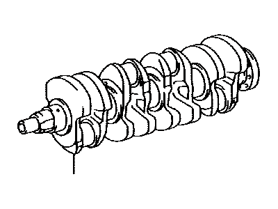 Toyota 13401-0D050 Crankshaft