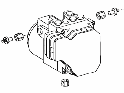 Toyota Corolla ABS Control Module - 44050-12190