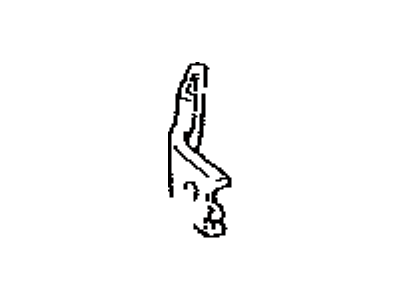 Toyota 31484-12330 Bracket,  Flexible Hose,  NO.2(For Clutch)
