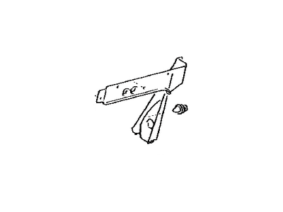 Toyota 64271-02070-B0 Board, Room Partition, Passenger Side