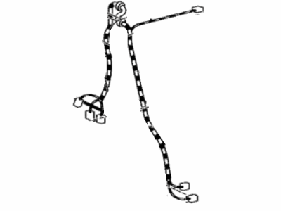 Toyota 82184-02060 Wire,  Back Door,  NO.1