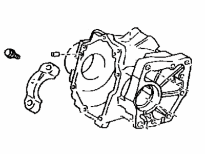 41114-16010 Toyota Bolt, Differential Bearing Cap Illustration 1 of 1