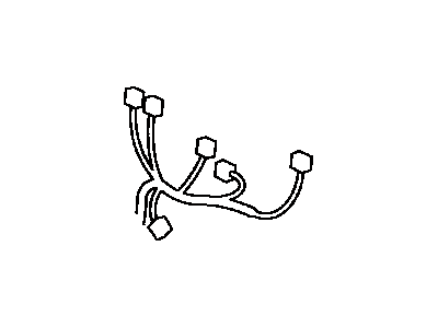 Toyota 82151-02A40 Wire,  Front Door,  RH