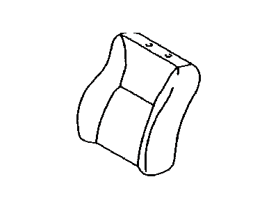 Toyota 71073-47180-E0 Cover,  Front Seat Back,  RH(For Separate Type)