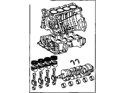 Toyota 11400-88515 Short Block