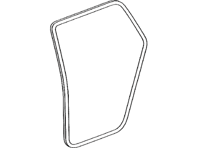 Toyota 62334-02041-B0 Trim,  Rear Door Opening,  LH
