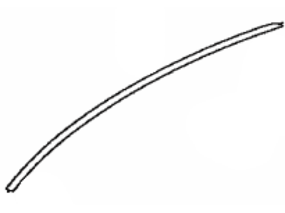 Scion SU003-03069 Moulding,  Roof Drip Side Finish,  Center LH