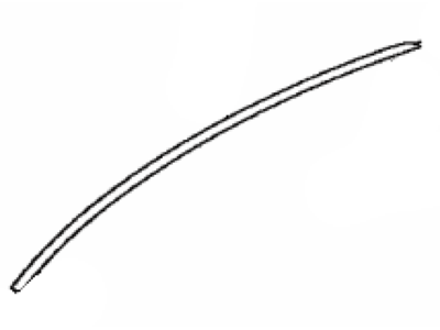 Scion SU003-03068 Moulding,  Roof Drip Side Finish,  Center RH