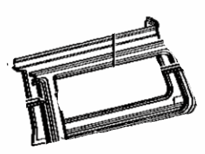 Toyota 61706-90A66 Lock Pillar Reinforcement