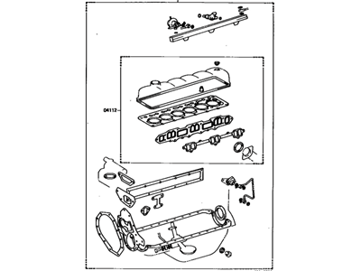 Toyota 04111-61072 Overhaul Gasket Set
