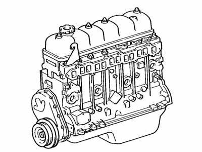 Toyota 19000-61350 Engine