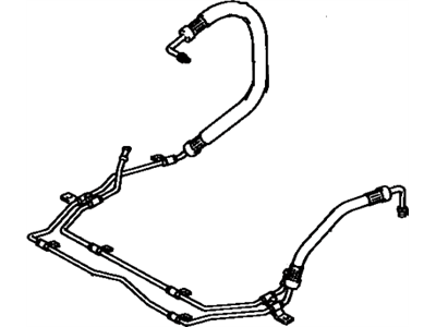 Toyota Land Cruiser Power Steering Hose - 44410-60170