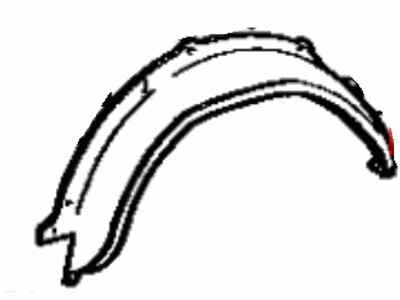 Toyota 61632-90A03 Panel,  Quarter Wheel House,  Outer LH