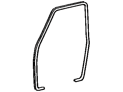 Toyota 62313-90A00-16 Trim, Front Door Opening, Passenger Side