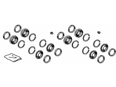 Toyota 04478-60080 Brake Pads Seal Kit