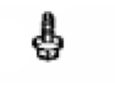 Toyota 90119-08D20 Bolt, With Washer