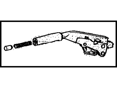 Toyota 46201-22112-04 Lever Sub-Assembly, Parking Brake